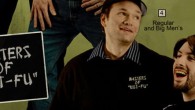 100% Cotton.  Six color silk screen.  “Masters of Kilt-Fu” on front and character art on back.